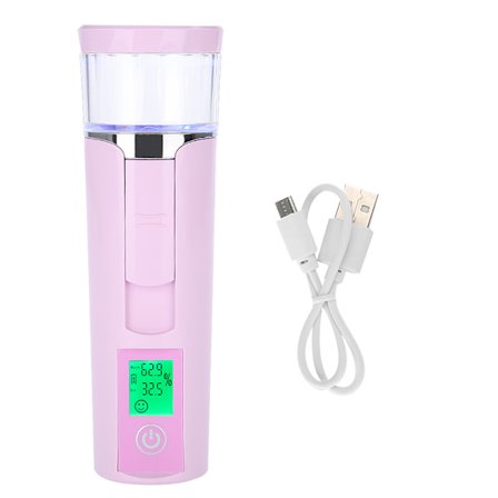 Cool Mist Sprayer Face Nano Atomisering Handy Fugtgivende Mist Spray Hud Skønhed 40ml Pink