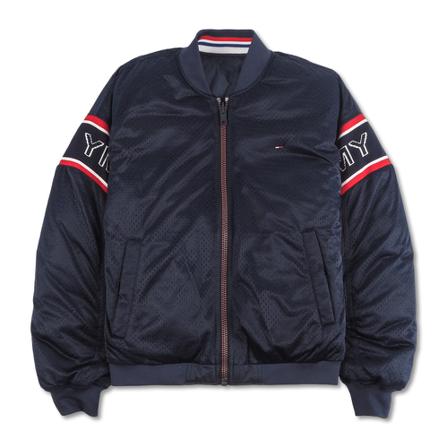 Tommy Jeans Polstret Reversible Bomber Blå, Herre