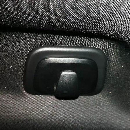 2 st bilhängare krokar bakre rad för Volvo Xc40 Xc60 18-20,xc90 V svart 2 st