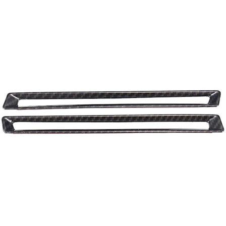 2 stk ABS bilinnvendig dør oppbevaringsboks håndtak dekorasjonsring deksel trim for for 2015 2016 bilstyling