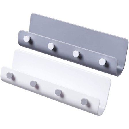 Självhäftande väggkrokar konsol hattar prydlig förvaring nycklar bokstäver väggmonterad förvaring