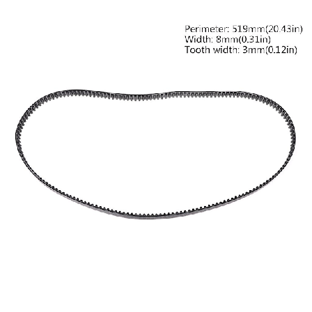 Automaattinen Leipäkoneen Hihna Kuljetinhihna Ympärysmitta 519mm Keittiö