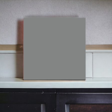 Dekorplattor 30-pack Grå, matt, 148x148 mm