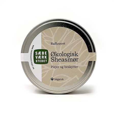 SÆBEVÆRKSTEDET Sheasmør 75 g, Skincare, Kropspleje, Bodylotion