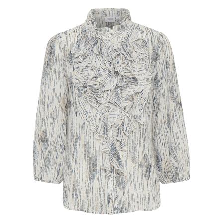 Saint Tropez Liljasz 3/4 shirt Grå, Dame Skjorter