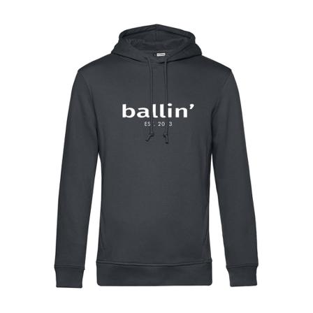 Ballin Est. Basic Hoodie , Grijs , Heren , Maat: 3XL