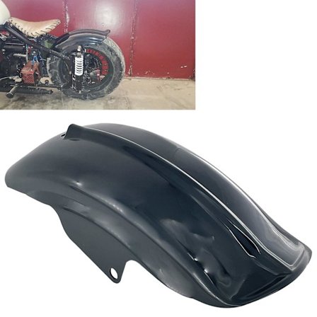 Bakre svart plastskjerm for Harley Davidson Sportster XL 883 XL1200 Cafe Racer Bobber Chopper