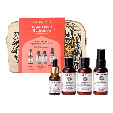 Fable & Mane Wild about Hydration Set Set, Hår, Sampak