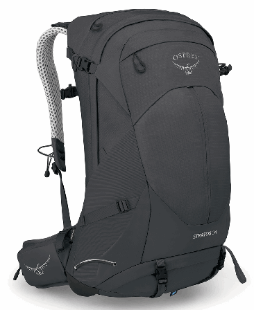 Osprey Stratos 34 Tunnel Vision Grey