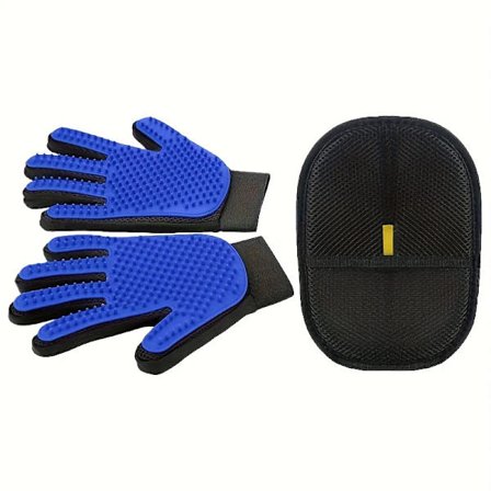 Pälsvårdshandskar – Borsthandskar för hundar, katter, kaniner och hästar, skonsam hårborttagning för alla pälstyper