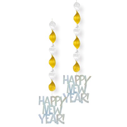 Hængende Pynt Nytår Prisme
