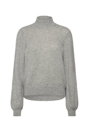 MSErika Knit Pullover Light Grey Melange M