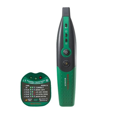 Automatisk brytare Finder Säkringsuttag Tester EU PLUG EU