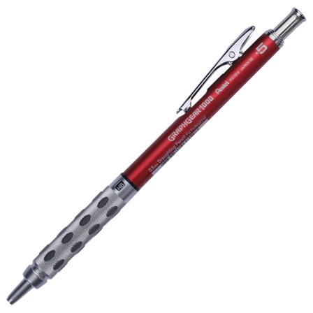 Pentel GraphGear 1000 Mechanical pencil 0.5 Red