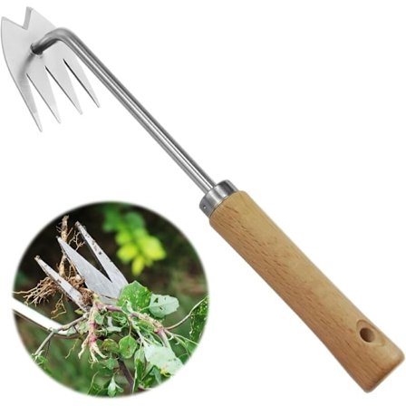 Manuelt lugejern, haveredskaber, rodoptager, manuelt lugeværktøj, haveredskaber, til havearbejde, luge