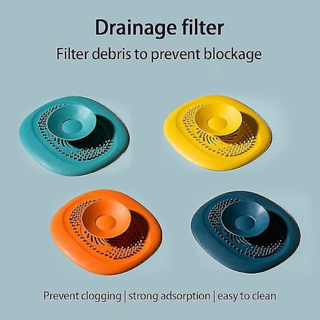 Diskhoavloppssil, Hårfångare, Dusch, Badkar, Golvfilter, Vattenpropp, Badrum, Kök, Deodorant, Tätningstillbehör