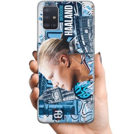 Samsung Galaxy A51 TPU Matkapuhelimen kuori Erling Haaland