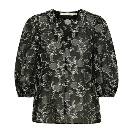 InWear Inwear Klaciaiw Bluse Sort, Dame