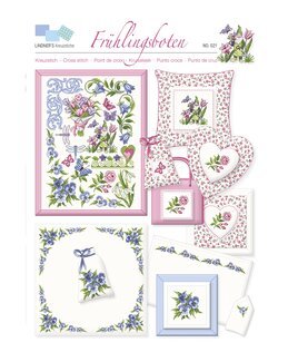 Korsstingsmønster Blomster - Lindner's Kreuzstiche