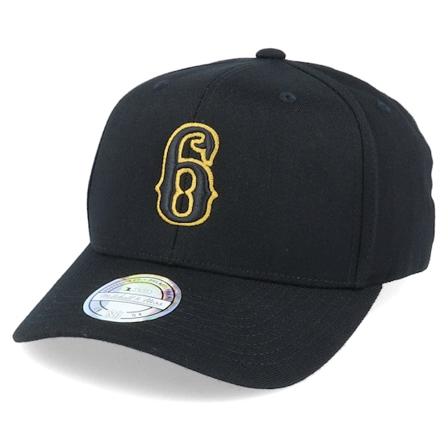 Iconic - Noir adjustable Casquette - Sport Legends Number 6 Black Adjustable @ Hatstore