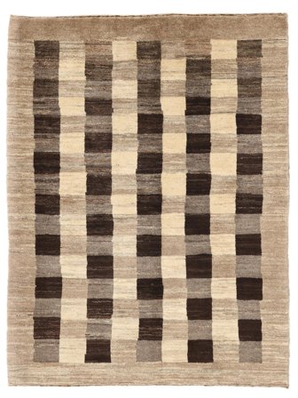 Gabbeh Fine Matot Moderni Ruskea/Oranssi (Villa, )