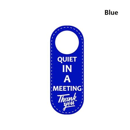 Dørhengermerker Ikke forstyrr-skilt BLÅ