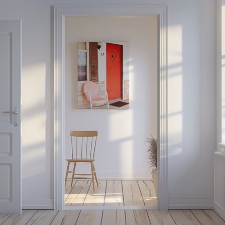 Buckaroo Motel Iii Canvastavla 50x70 cm