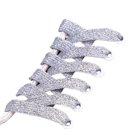 Glänsande snören - 140 cm (1 par)