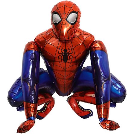 Bursdag Ballongdekorasjoner, Spider-Man Oppblåsbare Lateksballonger, Avengers Folieballong Superhelt Festdekorasjoner, for Bursdagsfester, Tema Pa