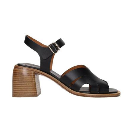 Chloé, Sandals Czarny, Kobieta, Rozmiar: 35 1/2 EU