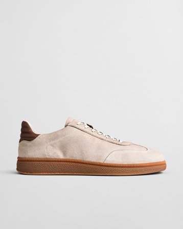 GANT Herren Cuzmo Sneaker aus Veloursleder (41) Braun