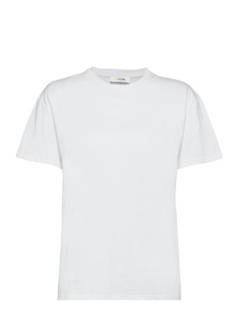 Liv Organic Logo Tee White MSCH Copenhagen
