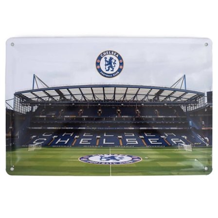 Chelsea FC Stadiumskylt (2-pack) One Size Blå/Vit/Grön