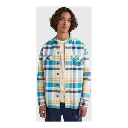 Tommy Jeans Shirt MIINTO-1dd8ec65d84b2585fe89 Blå, Herre