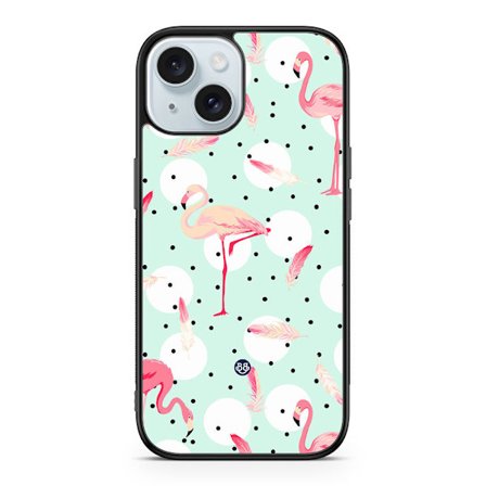 Bjornberry Skal iPhone 15 - Flamingos
