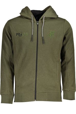 U.s. Grand Felpa Con Zip Uomo Verde