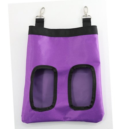 Lilla farge høymater for kanin, marsvin, fôringspose for R