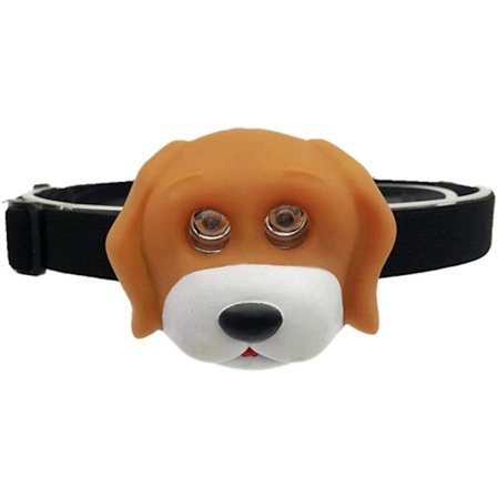 Barnehodelykt med tegneseriehodebånd