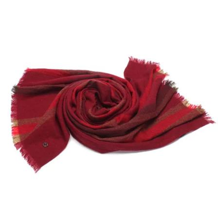 Gucci Vintage, Pre-owned Wool scarves Rood, Dames, Maat:ONE Size,wol