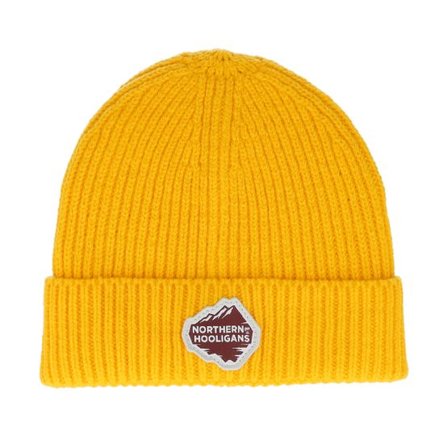Northern Hooligans - Gul cuff Beanie - Mountain Beanie Gold Cuff @ Hatstore