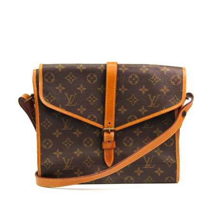 Louis Vuitton Vintage, Pre-Owned Shoulder BAG Bruin, Dames, Maat:ONE Size