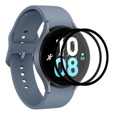 2Pcs HAT-PRINCE Samsung Galaxy Watch 5 (44mm) tempered glass screen protector