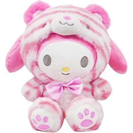Kawaii My Melody Plyslegetøj, 10.63 tommer Sød Tegneserie My Melody Tiger Plushie, Bløde Dyr Fyldte Dukke, My Melody Plys Figur Legetøj til Børn Anime