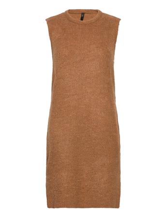 Yaszal Long Waistcoat D2D Brown YAS