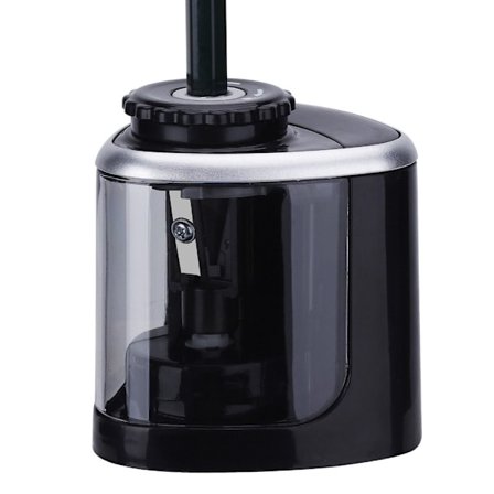 Elektrisk pennvässare Mekaniskt verktyg SVART