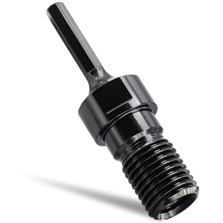 1-1/4"-7 Ekstern gevind til 1/2" sekskantet skaft kerneboradapter Høj kvalitet Praktisk konverter til betonboring