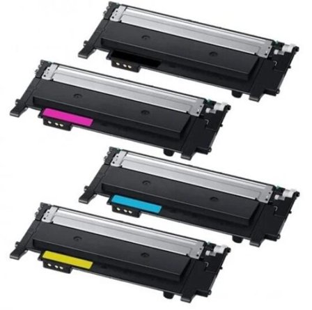 Samsung CLT-P404C Toner Rainbow Kit - 4-pack - svart, gul, cyan, magenta - original - tonerpatron