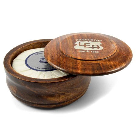 Sensitive Shaving Soap in Wooden Bowl for Men - Shaving creams & soaps