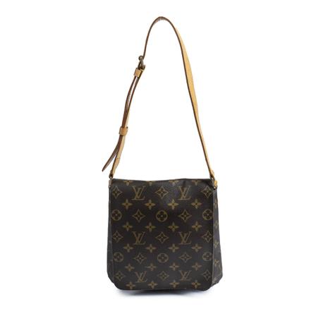 Louis Vuitton Vintage, Pre-owned Shoulder Bags Bruin, Dames, Maat:ONE Size,Canvas