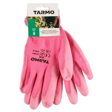 Tarmo Trädgårds- & Universalhandskar Strl 8 - Rosa Rosa